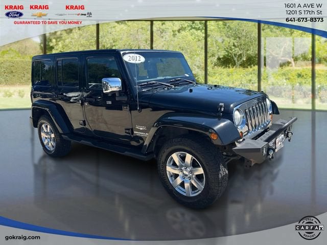 2012 Jeep Wrangler Unlimited Sahara