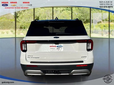 2026 Ford Explorer Platinum