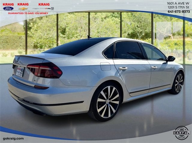 2018 Volkswagen Passat 3.6L V6 GT